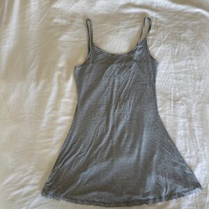 Brandy Melville Striped Spaghetti Strap Dress